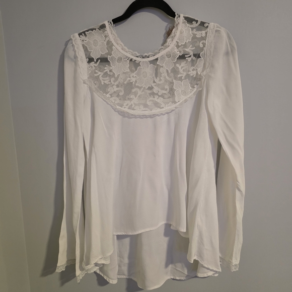 For Love And Lemons White Lace Blouse - Picture 3 of 15